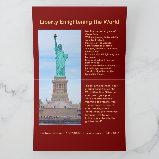 USA 1895 $5 Liberty, halv Eagle Note Card Kort (Inuti)