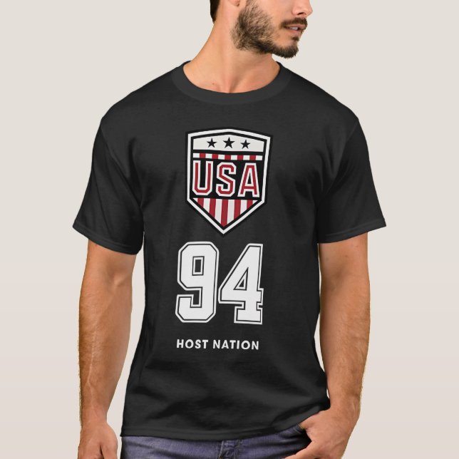 USA 1994 Fotbolls-VM Värdnation T Shirt (Framsida)