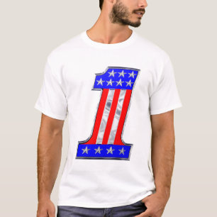 USA 1 VINTAGEKROMEMBLEM TRÖJA