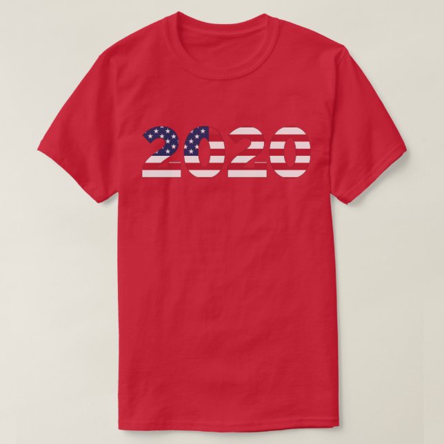 USA 2020 T SHIRT (Design framsida)