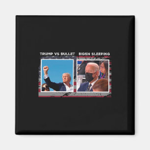 Usa 2024 valrörelse trump Vs kula Magnet