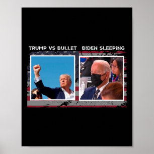 Usa 2024 valrörelsen trump Vs kula Poster