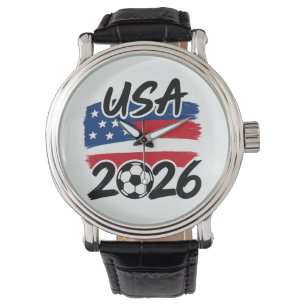 USA 2026 Fotbollsdesign Armbandsur