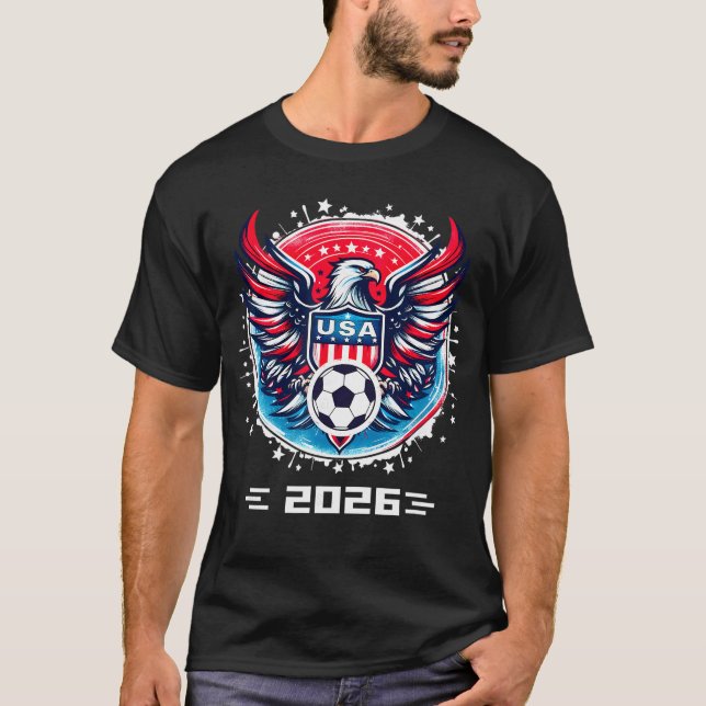 USA 2026 Go United States Sport Player USAeam 2026 T Shirt (Framsida)