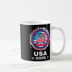 Usa 2026 Hockey Amerikansk Flagga Kvinnor Män Barn Kaffemugg