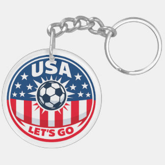 USA 2026 nyckelring