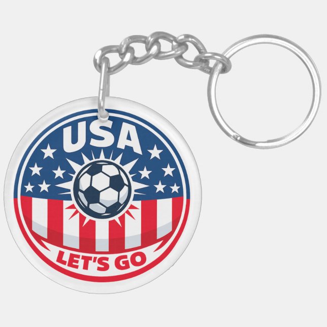 USA 2026 nyckelring (Höger Baksida)