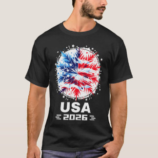 USA 2026 Stå tillsammans USA Vintersport USAeam 20 T Shirt