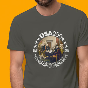 USA 250 - 1776-2026 - Självständighetsförklaringen T Shirt