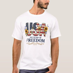 USA 250 år 4:e juli T Shirt