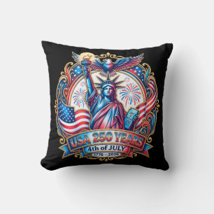 USA 250 år 4 juli 1776-2026 Kudde