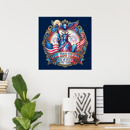 USA 250 år 4 juli 1776-2026 Poster