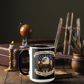 USA 250 år av frihet Mugg