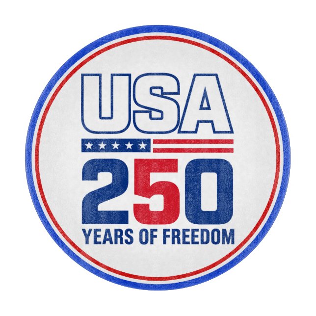 USA 250 år av frihet patriotisk flaggdesign (Framsidan)
