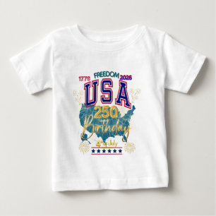 USA 250 ÅR AV FRIHET T SHIRT