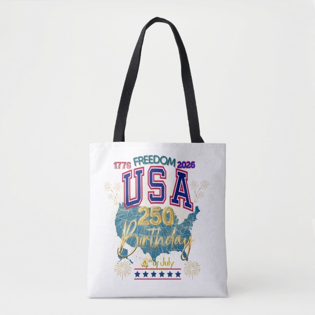 USA 250 ÅR AV FRIHET TYGKASSE (Framsida)