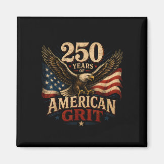 USA 250 år fjärde juli patriotisk 1776 Magnet