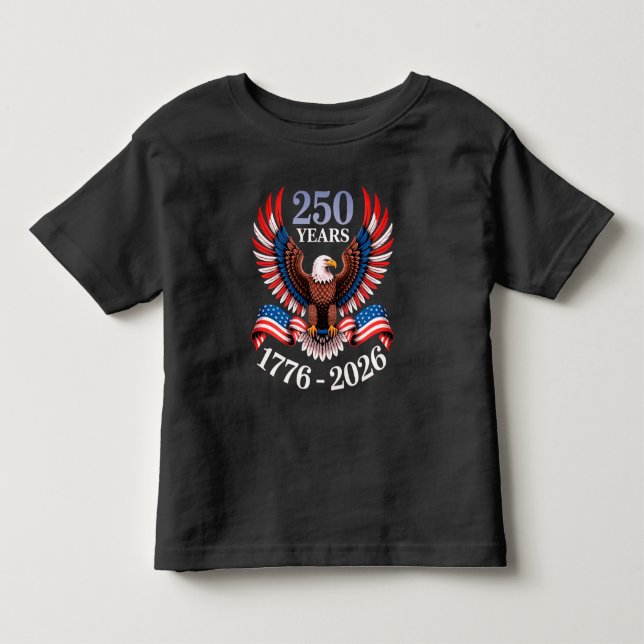 USA 250 år Örn T Shirt (Framsida)