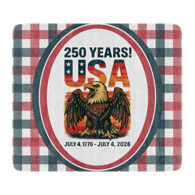 USA 250 år - Patriotic Örn den 4 juli 2026 (Framsidan)