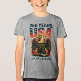 USA 250 år - Patriotic Örn den 4 juli 2026 T Shirt
