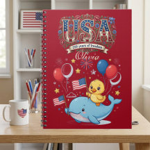 USA 250 år patriotisk bebisval Namn