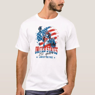 USA 250 år skjorta T Shirt