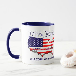USA 250. årsdag Mugg
