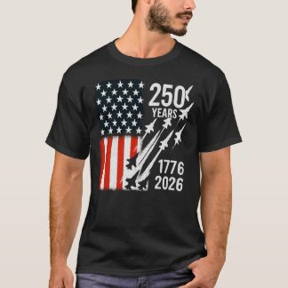 USA 250-årsdagen 1776-2026 Semiquincentennial T Shirt