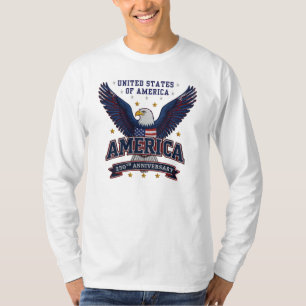 USA 250-årsfirande Örn T-shirt