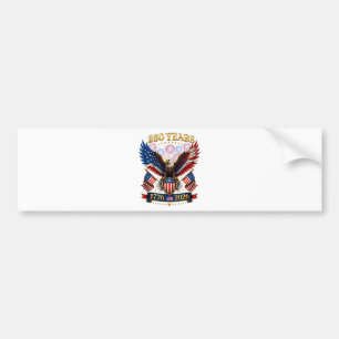 USA 250-årsjubileum 1776-2026 Bildekal