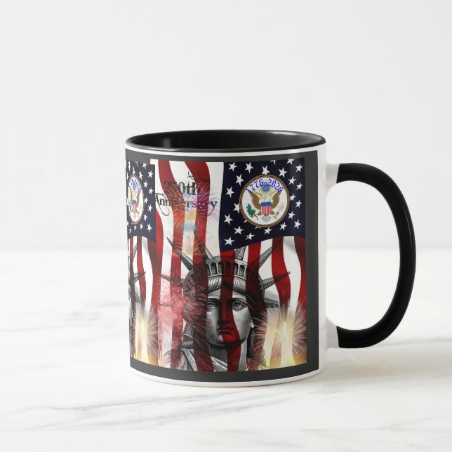 USA 250-årsjubileum 1776 2026 Mugg (Höger)