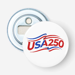 USA 250-årsjubileum 1776-2026 Patriotisk Amerikan Flasköppnare