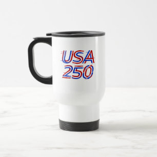 USA 250-årsjubileum 1776-2026 Patriotisk Amerikan Resemugg