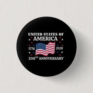 USA 250-årsjubileum 4:e juli Knapp