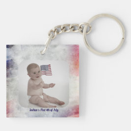 USA 250-årsjubileum Anpassad baby-nyckelring