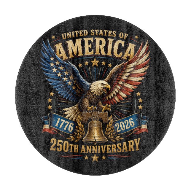 USA 250-årsjubileum Eagle (Framsidan)