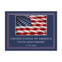 USA 250-årsjubileum Elegant Patriotisk