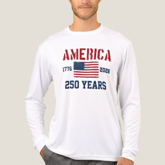 USA 250-årsjubileum för Amerika T Shirt