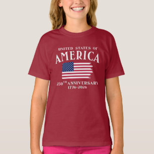 USA 250-årsjubileum för självständighetsdagen T Shirt