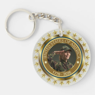USA 250-årsjubileum I Patriotisk 1776-2026