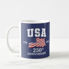 USA 250-årsjubileum Kaffemugg