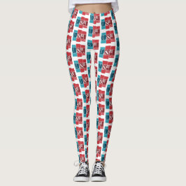USA 250-årsjubileum Leggings
