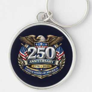 USA 250-årsjubileum Nyckelring