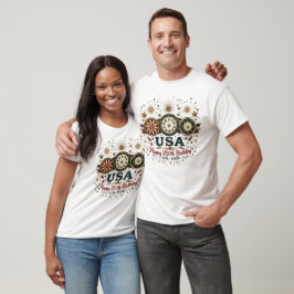 USA 250-årsjubileum Patriotisk Grafik T Shirt