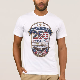 USA 250-årsjubileum Patriotisk Örn | 1776–2026 T Shirt