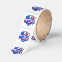 USA 250-årsjubileum Sköldemärkessymbol för havsörn Runt Klistermärke