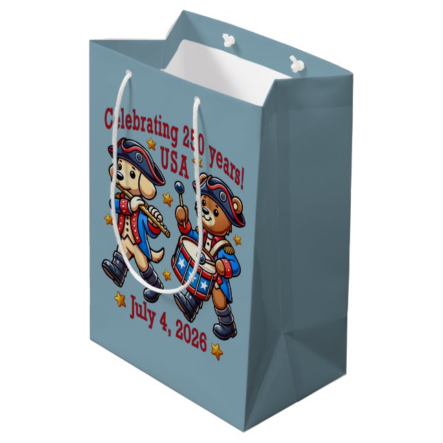 USA 250-årsjubileum Souvenir - Patriotic (Baksidan Vinklad)