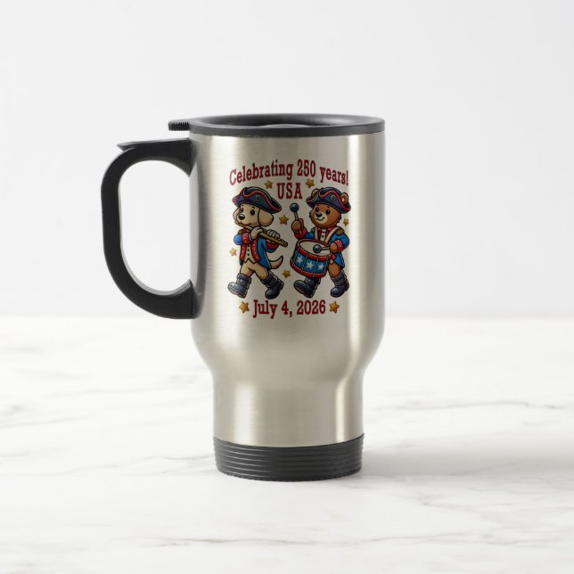 USA 250-årsjubileum Souvenir - Patriotic Resemugg (Vänster)