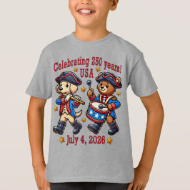 USA 250-årsjubileum Souvenir - Patriotic T Shirt