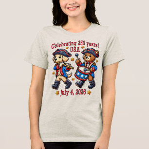 USA 250-årsjubileum Souvenir - Patriotic T Shirt